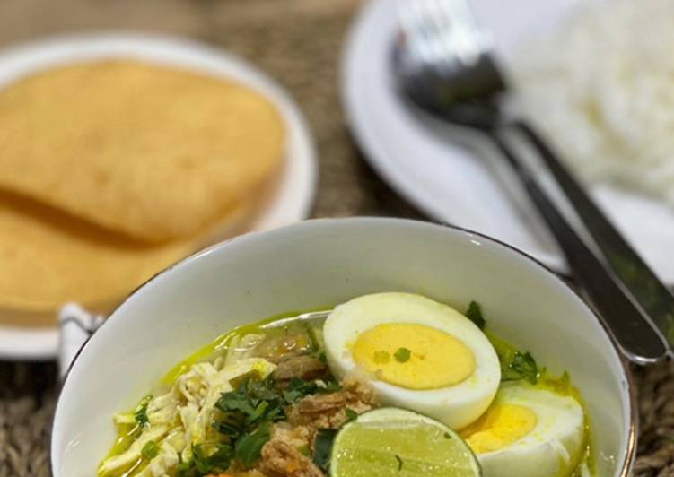 Resep @GURIH Soto Ayam Lamongan menu masakan harian