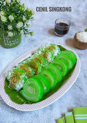 Foto resep Cenil Singkong Gulung