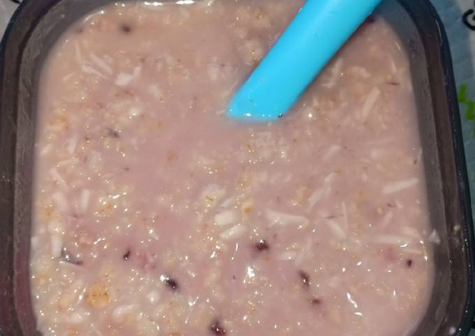 Oat blueberry keju snack bayi 11 bulan