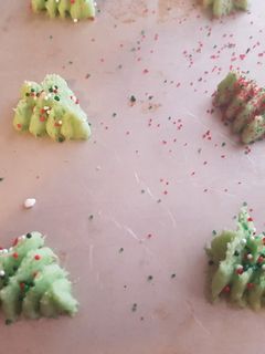 A picture of Spritz cookies.