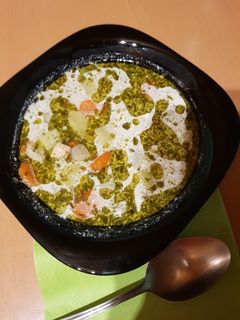 Tárkonyos csirkeraguleves recept fotója