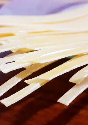 Una foto de Fideos Secos, al huevo. Súper Fácil