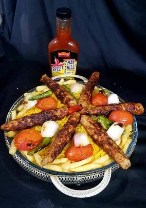 A picture of THAI- FLAVOURED KEBABS.