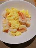Egg with Shrimps