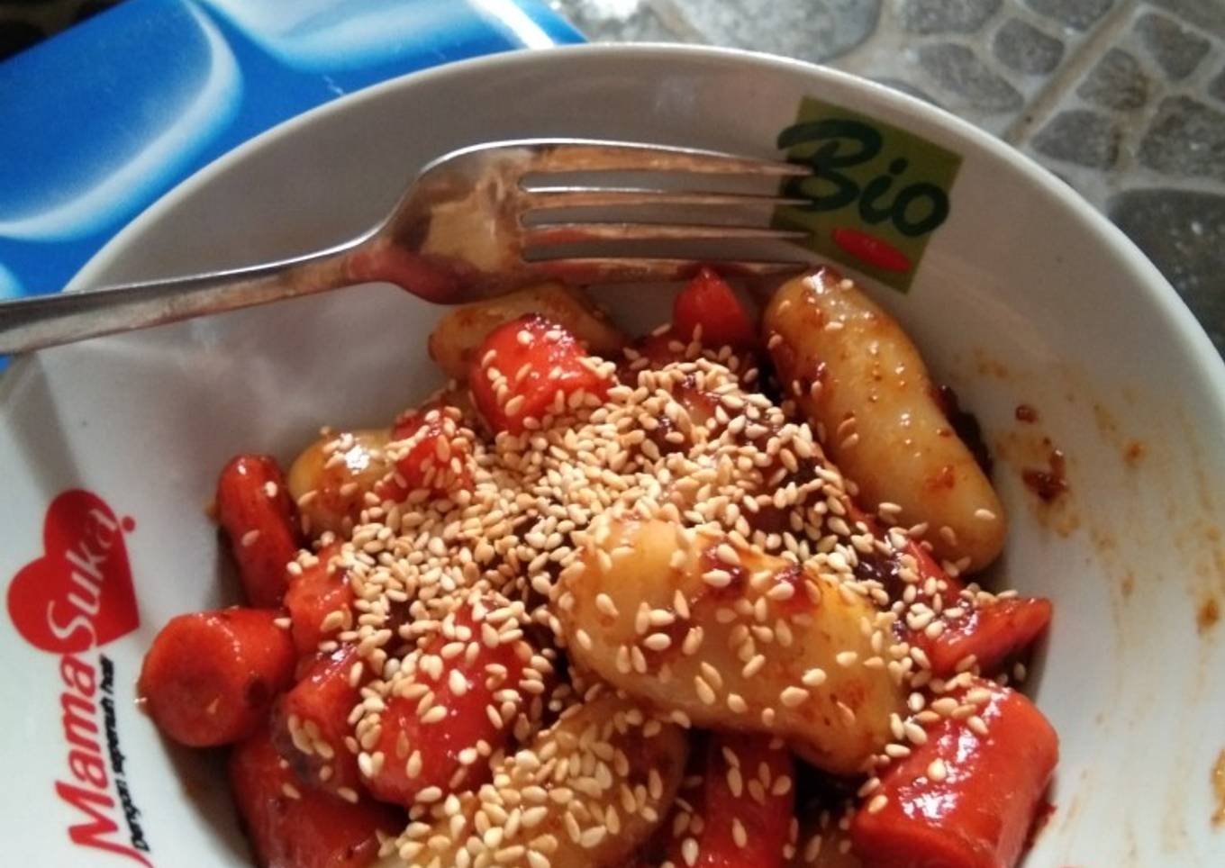 Teokbokki wijen pedas