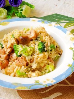 白醬雞肉燉飯 的食譜成品照片