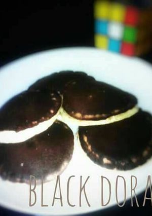Foto resep Black dorayaki