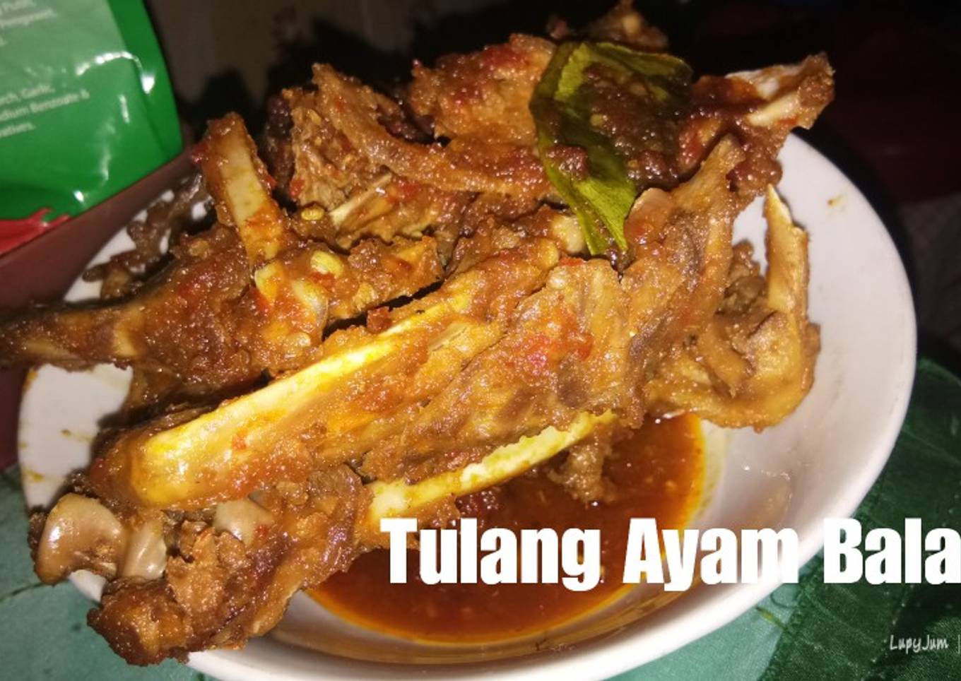 Tulang ayam balado