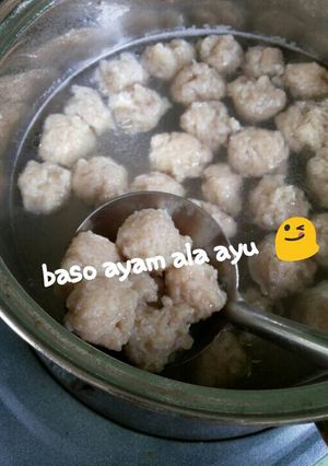 Foto resep Baso ayam simple