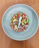 Tartar de boquerones en vinagre