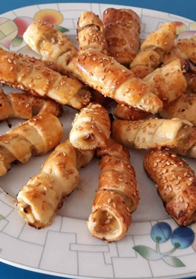 Una foto de Tequeños de plátano