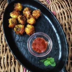 A picture of Rice pakora #LKM #Cookpad.