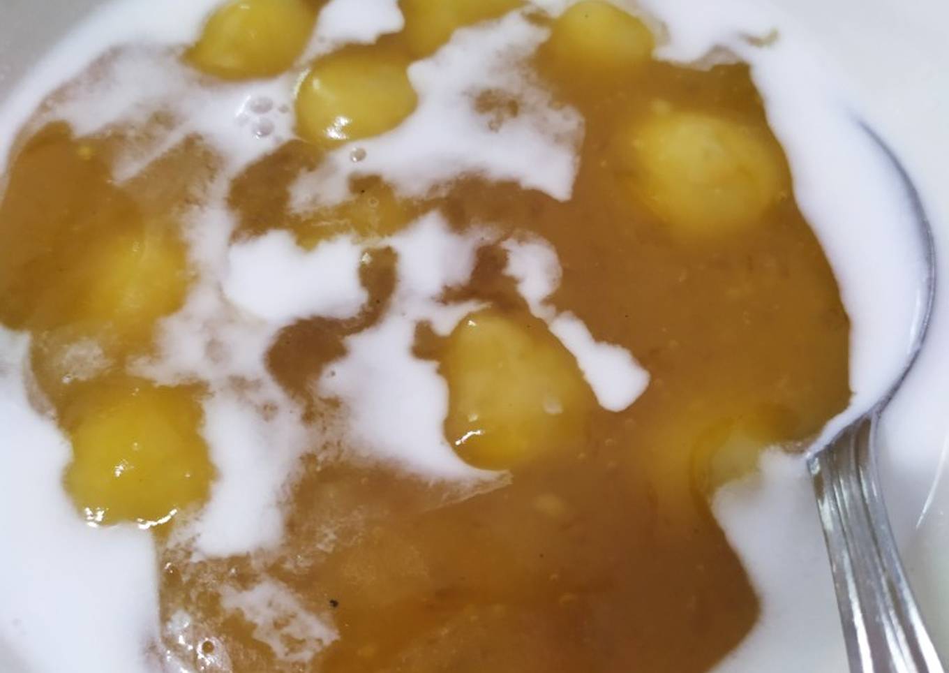 Jenang grendul gula jawa