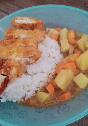 Foto resep Chicken Katsu Curry Rice