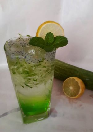 Foto resep Es Timun Selasih