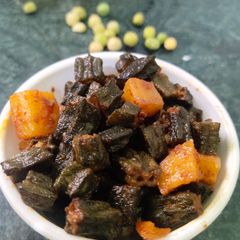 A picture of Crispy Aloo Bhindi.