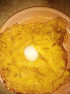 A picture of Local pan cake (wainar flour).