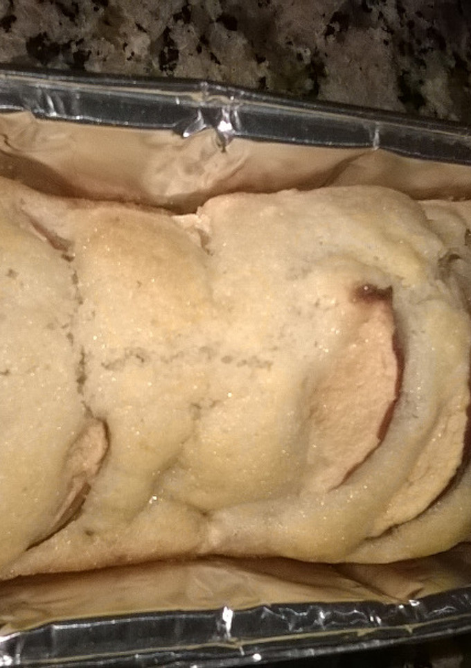 Una foto de Budín de manzana sin manteca