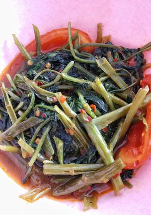 Foto resep Tumis kangkung terasi