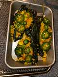 Stuffed Poblano peppers