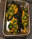 Stuffed Poblano peppers