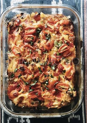 Foto resep Baked Vegetarian Pasta