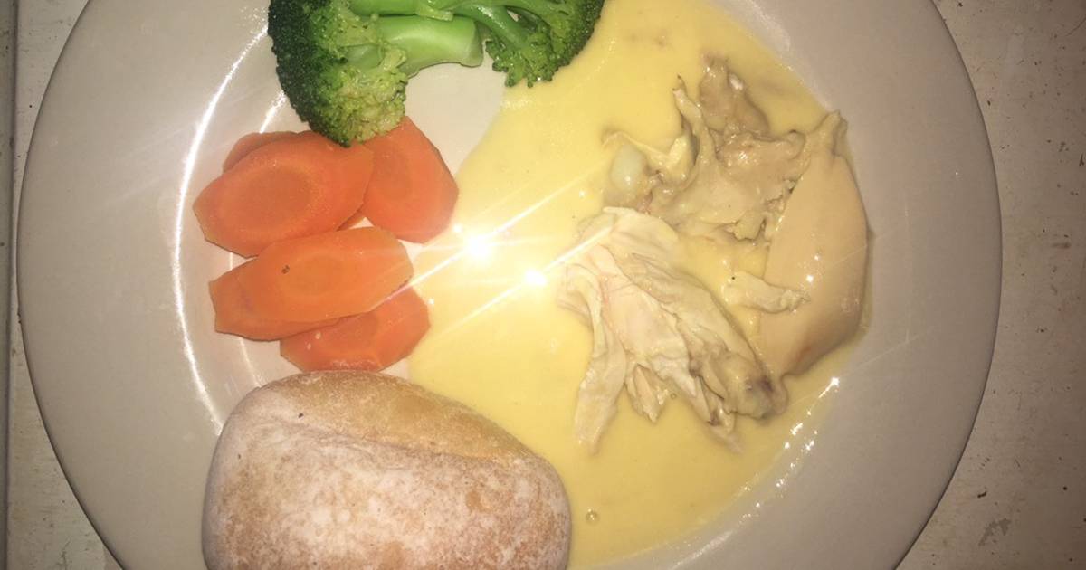 Pollo en queso amarillo Receta de Evelin Ramirez- Cookpad