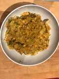 Col con patatas y garbanzos