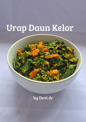 Foto resep Urap Daun Kelor Khas Bali