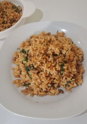 Foto resep Nasgor Daging (menu balita)