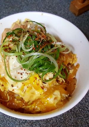 親子丼飯 的食譜成品照片