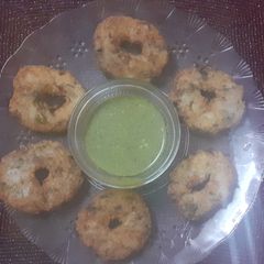 A picture of Crisy rice vada.