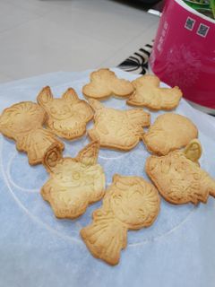 氣炸 手工餅乾 的食譜成品照片