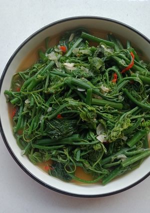 Foto resep Tumis Pucuk daun labu