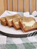 Cream Cheese Filled Banana Bread