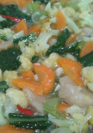 Foto resep Capcay bakso super simpel