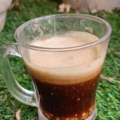 Vegan sugar free black coffee A picture of Vegan sugar free black coffee.