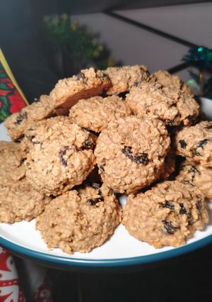 Una foto de Galletas de Avena y Pasas con Poca Azúcar