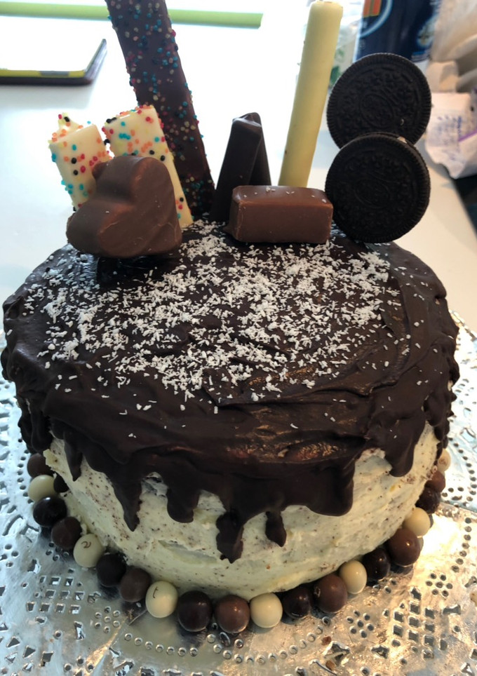 Una foto de Tarta de oreo 🎂🍰🍫