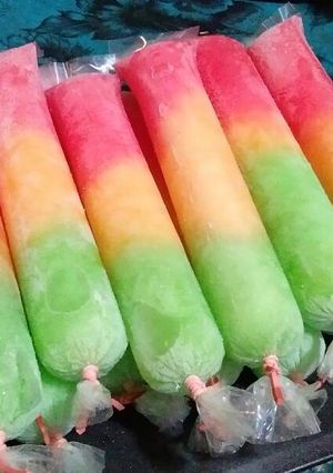 Foto resep Es pelangi