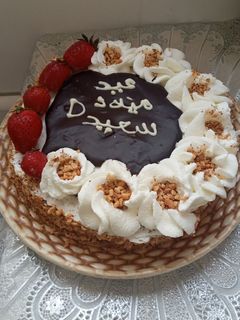 صورة لوصفة كيكة عيد الميلاد 🎂