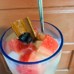A picture of Refreshing Cinnamon Anise Es Buah.