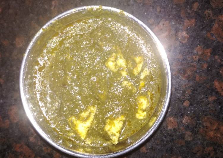 Palak paneer