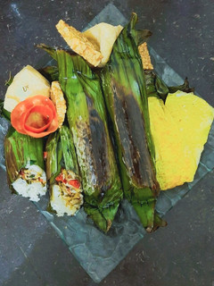 Foto resep Nasi bakar teri Medan