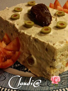 Una foto de Pastel de ensaladas frias🌹