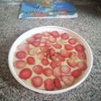 Torta helada de fresa
