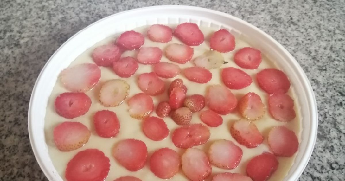 Torta Helada De Fresa Receta de Tatyana Martínez- Cookpad