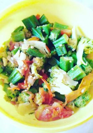 Foto resep Tumis Okra Brokoli