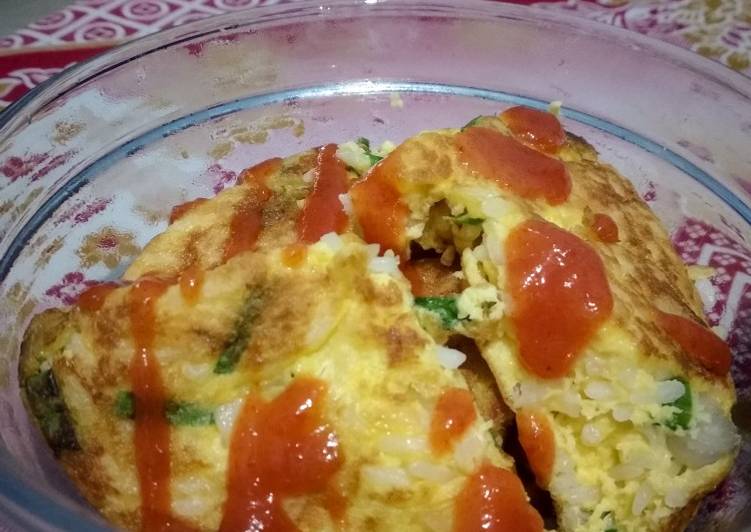 Omelette Nasi Keju