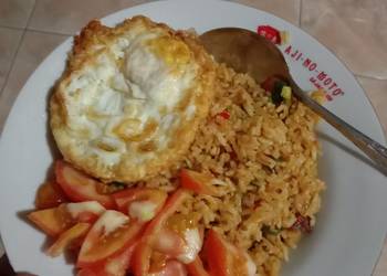 Resep Mudah Nasi goreng sepesial alalaa aku😇 Gurih Mantul